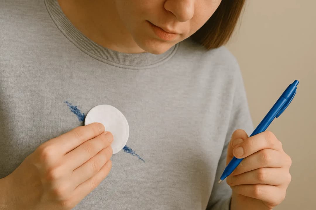 Skuteczne sposoby na to, czym zmyć długopis z bluzki bez zniszczeń
