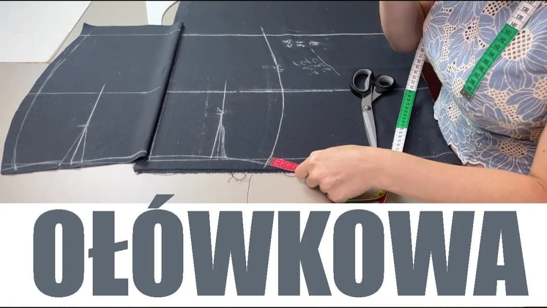 Jak uszyć spódnicę ołówkową - prosty wykroj, który zachwyci